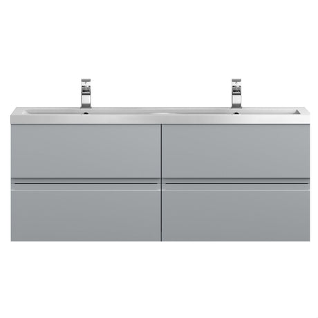 [BFRA204F] Mavesyn Contemporary 4 Drawer Wall Hung Vanity Unit with Basin - Choice of Colour - Cutout