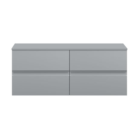 [BFRA204W2] Mavesyn Contemporary 4 Drawer Wall Hung Vanity Unit with Worktop - Choice of Colour - Cutout