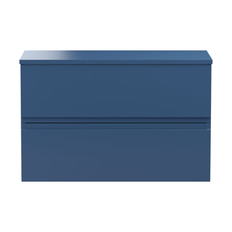 [BFRA306W] Mavesyn Contemporary 2 Drawer Wall Hung Vanity Unit with Worktop - Choice of Size and Colour - Cutout