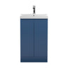 [BFRA307D] Mavesyn Contemporary Floor Standing 2 Door Vanity Basin Unit with Thin-Edge Basin, Choice of Size and Colour - Cutout