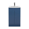[BFRA307G] Mavesyn Contemporary 2 Door Floor Standing Vanity Unit with Curved Basin - Choice of Size and Colour - Cutout