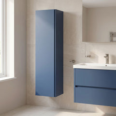 [BFRA362] Mavesyn Contemporary 1 Soft Close Door Wall Hung Tall Storage Unit, 400mm, Choice of Colour