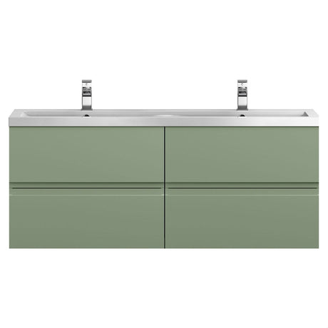 [BFRA804F] Mavesyn Contemporary 4 Drawer Wall Hung Vanity Unit with Basin - Choice of Colour - Cutout
