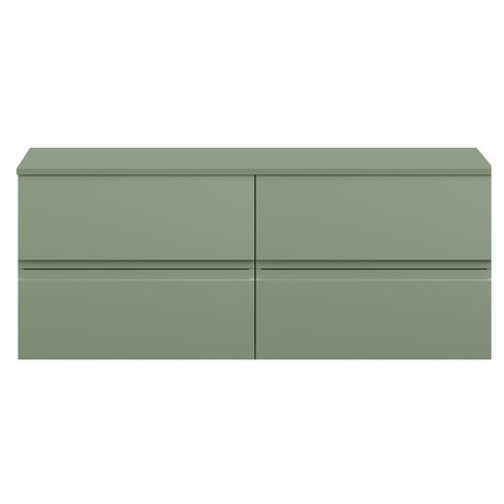 [BFRA804W2] Mavesyn Contemporary 4 Drawer Wall Hung Vanity Unit with Worktop - Choice of Colour - Cutout