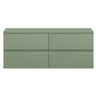 [BFRA804W2] Mavesyn Contemporary 4 Drawer Wall Hung Vanity Unit with Worktop - Choice of Colour - Cutout