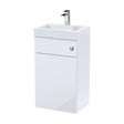 [BFRI145CB] 500mm Basin With WC Unit GLWHT - Cutout