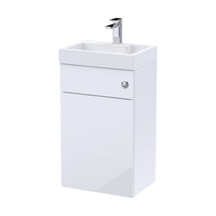 [BFRI145CB] 500mm Basin With WC Unit GLWHT - Cutout