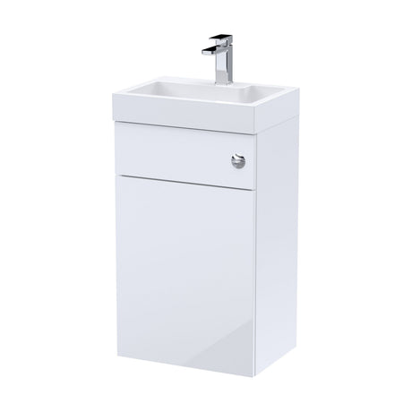 [BFRI145CB] 500mm Basin With WC Unit GLWHT - Cutout