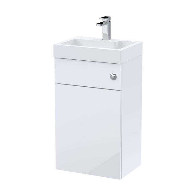 [BFRI145CB] 500mm Basin With WC Unit GLWHT - Cutout