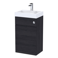 [BFRI645CB] Millwich 500mm Floor Standing Combination Basin and WC Unit, Choice of Colour - Cutout
