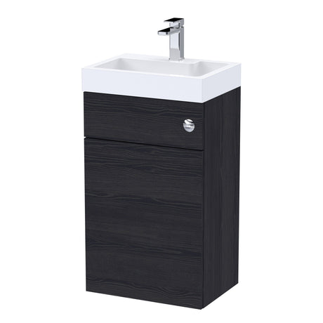 [BFRI645CB] Millwich 500mm Floor Standing Combination Basin and WC Unit, Choice of Colour - Cutout