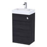 [BFRI645CB] Millwich 500mm Floor Standing Combination Basin and WC Unit, Choice of Colour - Cutout