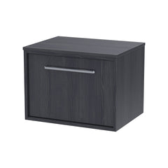 [BFRS2294W] Sturbridge Contemporary Wall Hung 1 Drawer Vanity Unit with Laminate Worktop - Choice of Size and Colour - Cutout