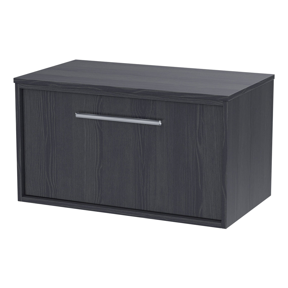 [BFRS2296W] Sturbridge Contemporary Wall Hung 1 Drawer Vanity Unit with Laminate Worktop - Choice of Size and Colour - Cutout