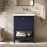 [BFRY325K] Coppenhall Contemporary 1 Drawer Floor Standing Vanity Unit - Choice of Size and Colour - Silo