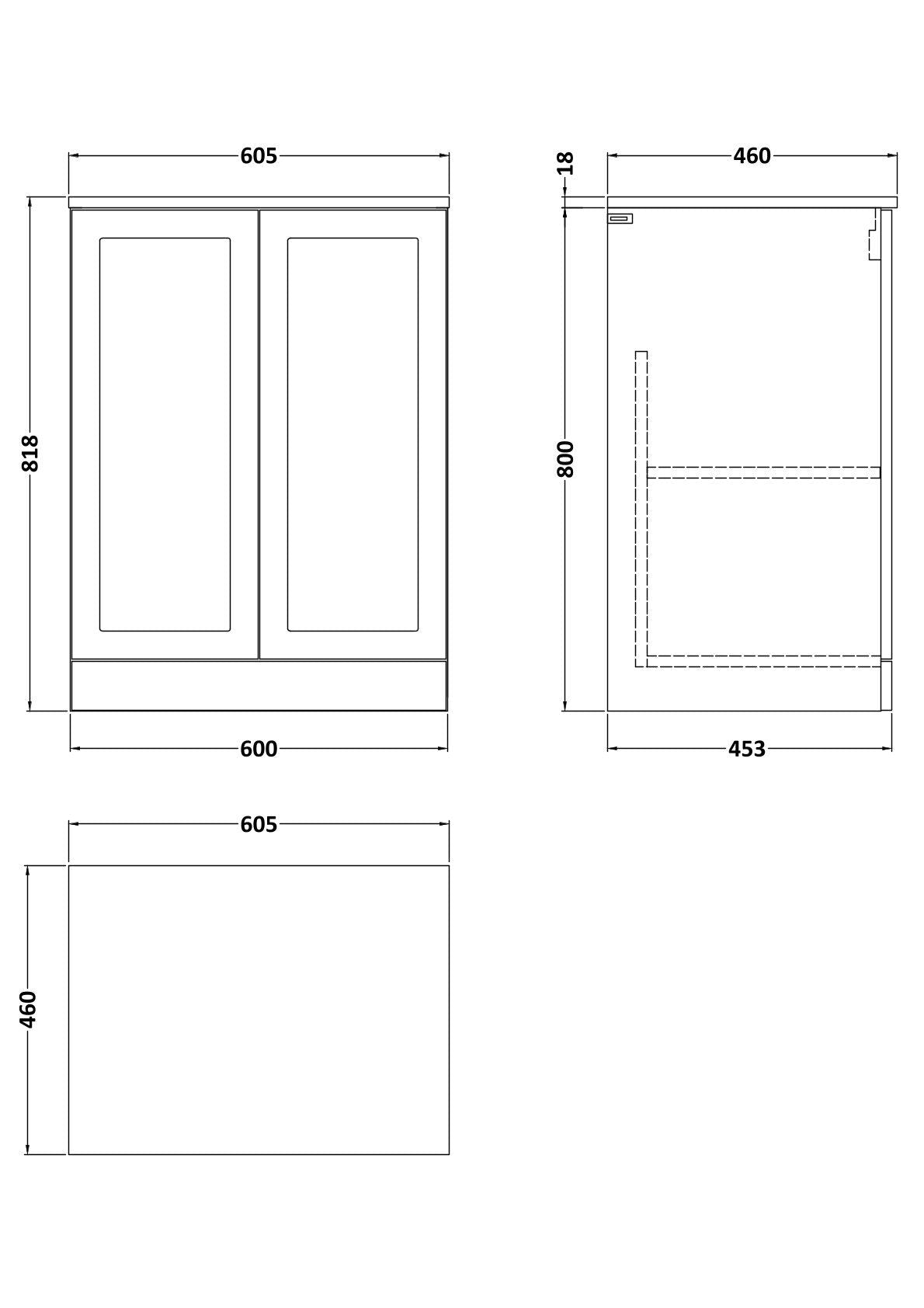 [BFSH103W] Line Drawing