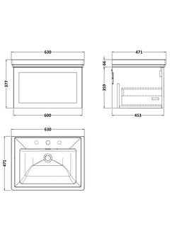 [BFSH1422B] Line Drawing