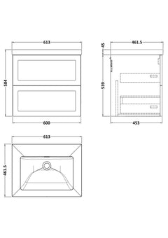 [BFSH1424K] Line Drawing
