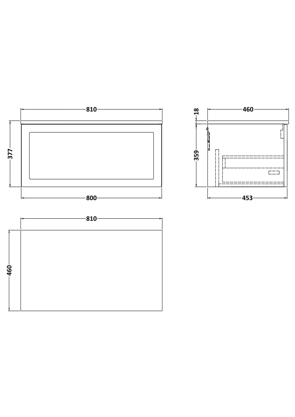 [BFSH1825CMT] Line Drawing