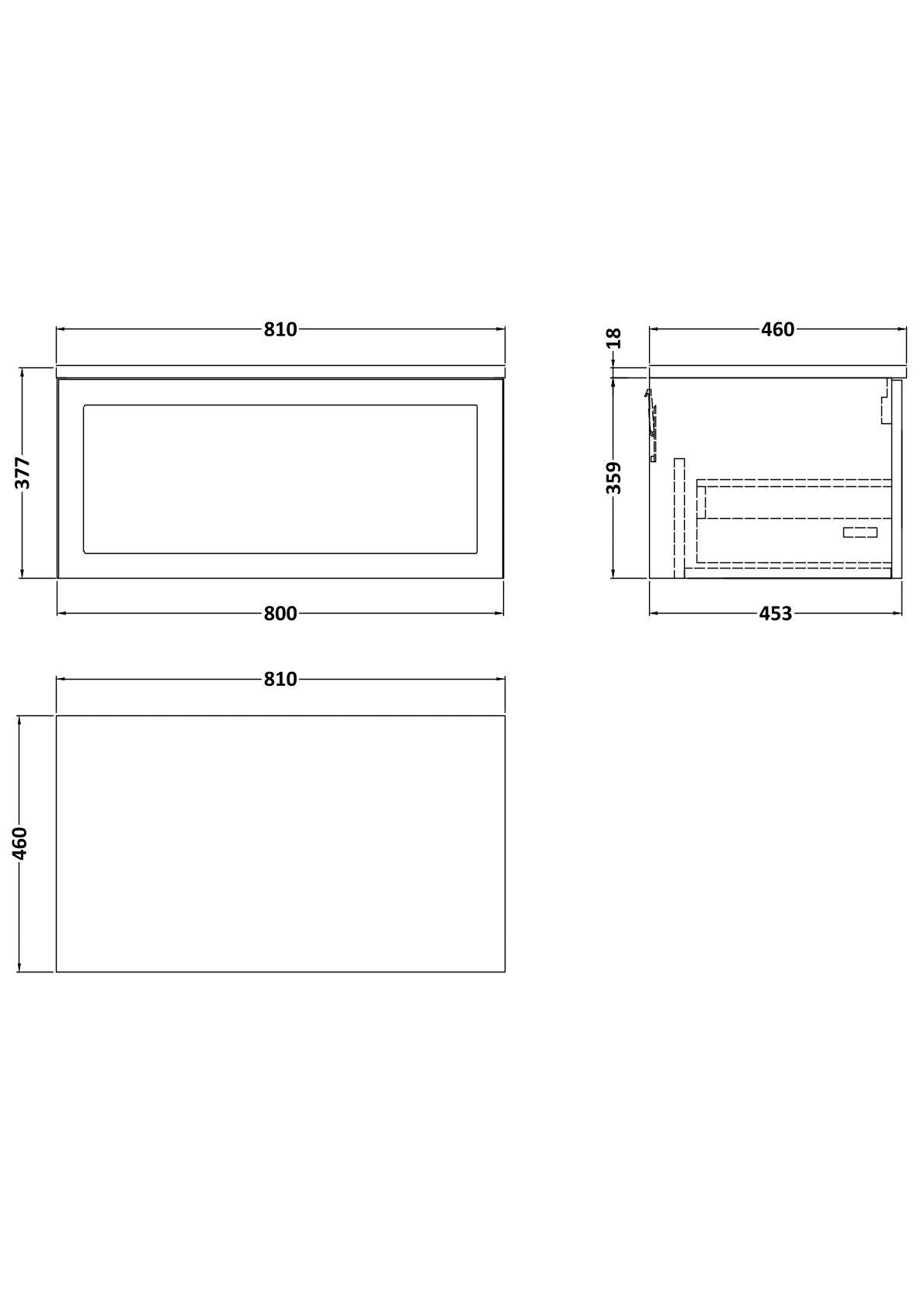 [BFSH1825LBG] Line Drawing