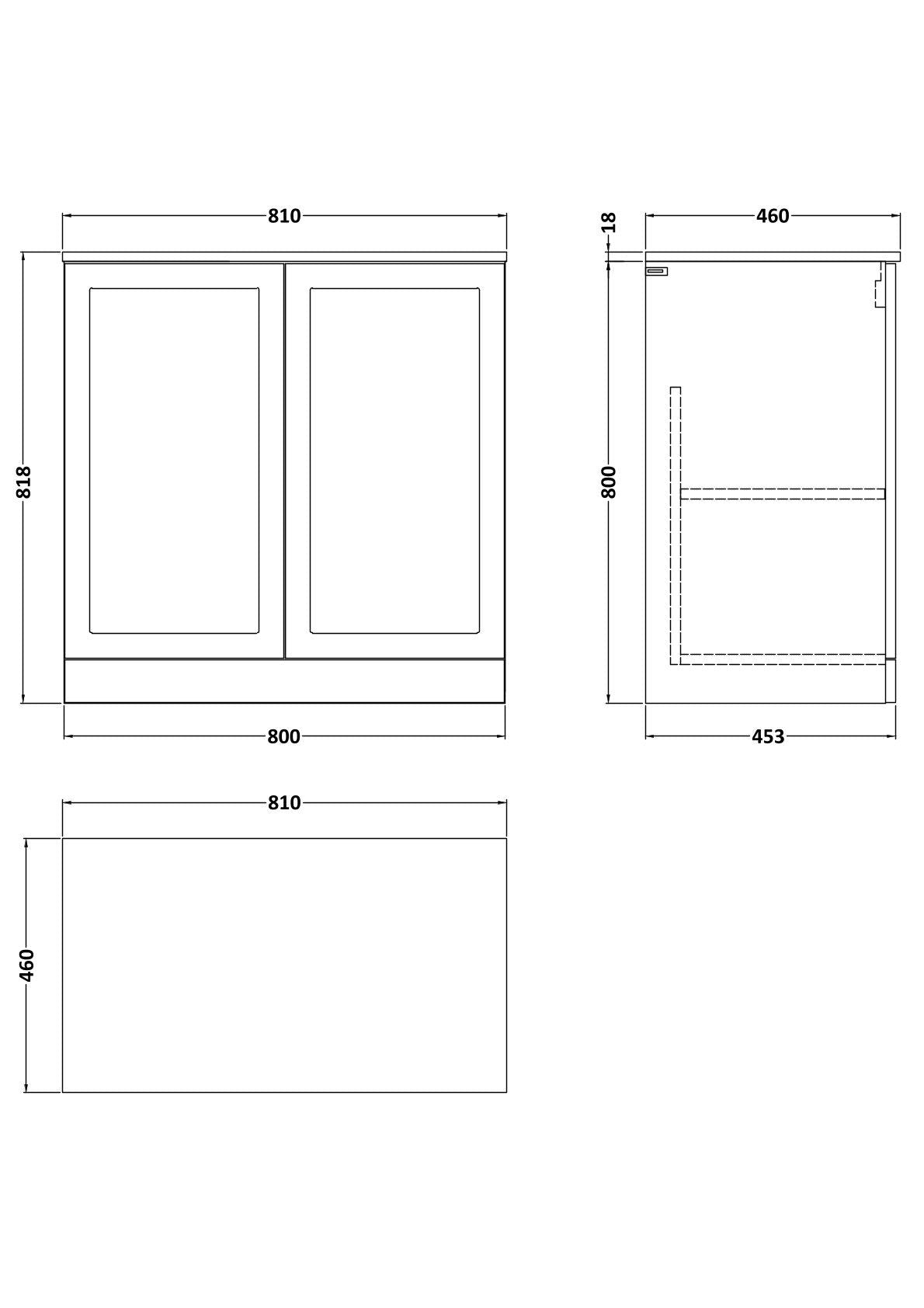 [BFSH3105WMT] Line Drawing