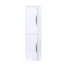 [BFWA163] Aldershawe Modern Wall Hung 2-Door Tall Bathroom Storage Unit – 350mm - Cutout