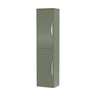 [BFWA863] Aldershawe Modern Wall Hung 2-Door Tall Bathroom Storage Unit – 350mm - Cutout