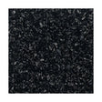 [BFWBAQ2] Black Astral Quartz MFC Laminate Kitchen Worktop, W 2000mm x L 28mm x D 365mm, Black - Cutout