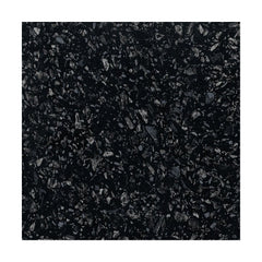 [BFWBAQ2] Black Astral Quartz MFC Laminate Kitchen Worktop, W 2000mm x L 28mm x D 365mm, Black - Cutout