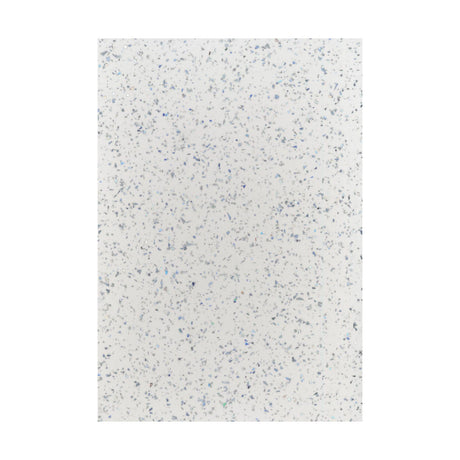 [BFWWSP2] White Sparkle MFC Laminate Kitchen Worktop, W 2000mm x L 28mm x D 365mm, White - Cutout