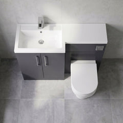 [BFZLE003] Bramshall Vanity Unit Bundle, Choice of Orientation and Colour - Lifestyle 2