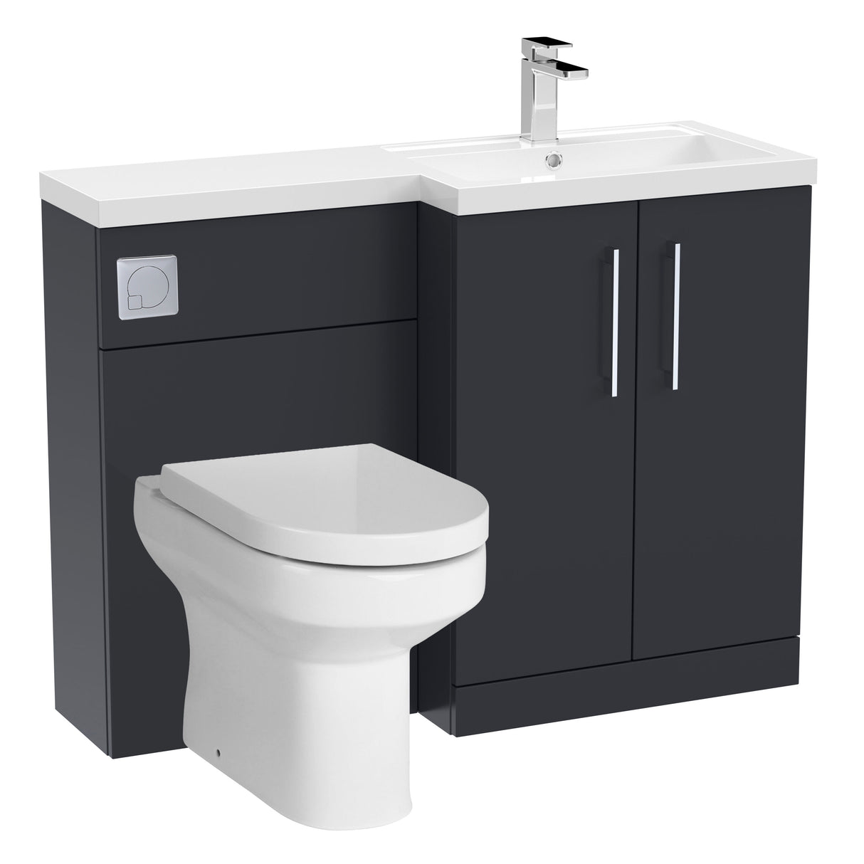 [BFZLE004] Bramshall Vanity Unit Bundle, Choice of Orientation and Colour - Cutout