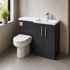 [BFZLE004] Bramshall Vanity Unit Bundle, Choice of Orientation and Colour - Lifestyle 3