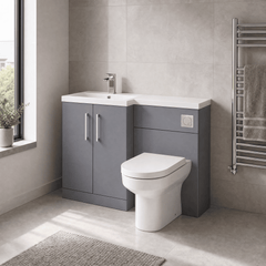 [BFZLE005] Bramshall Vanity Unit Bundle, Choice of Orientation and Colour - Lifestyle 3