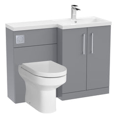 [BFZLE006] Bramshall Vanity Unit Bundle, Choice of Orientation and Colour - Cutout