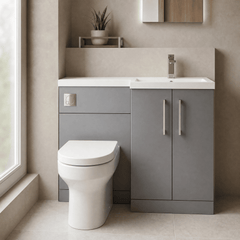 [BFZLE006] Bramshall Vanity Unit Bundle, Choice of Orientation and Colour - Lifestyle 2