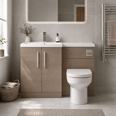 [BFZLE007] Bramshall Vanity Unit Bundle, Choice of Orientation and Colour - Lifestyle 1