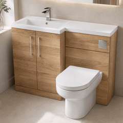 [BFZLE011] Bramshall Vanity Unit Bundle, Choice of Orientation and Colour - Lifestyle 2