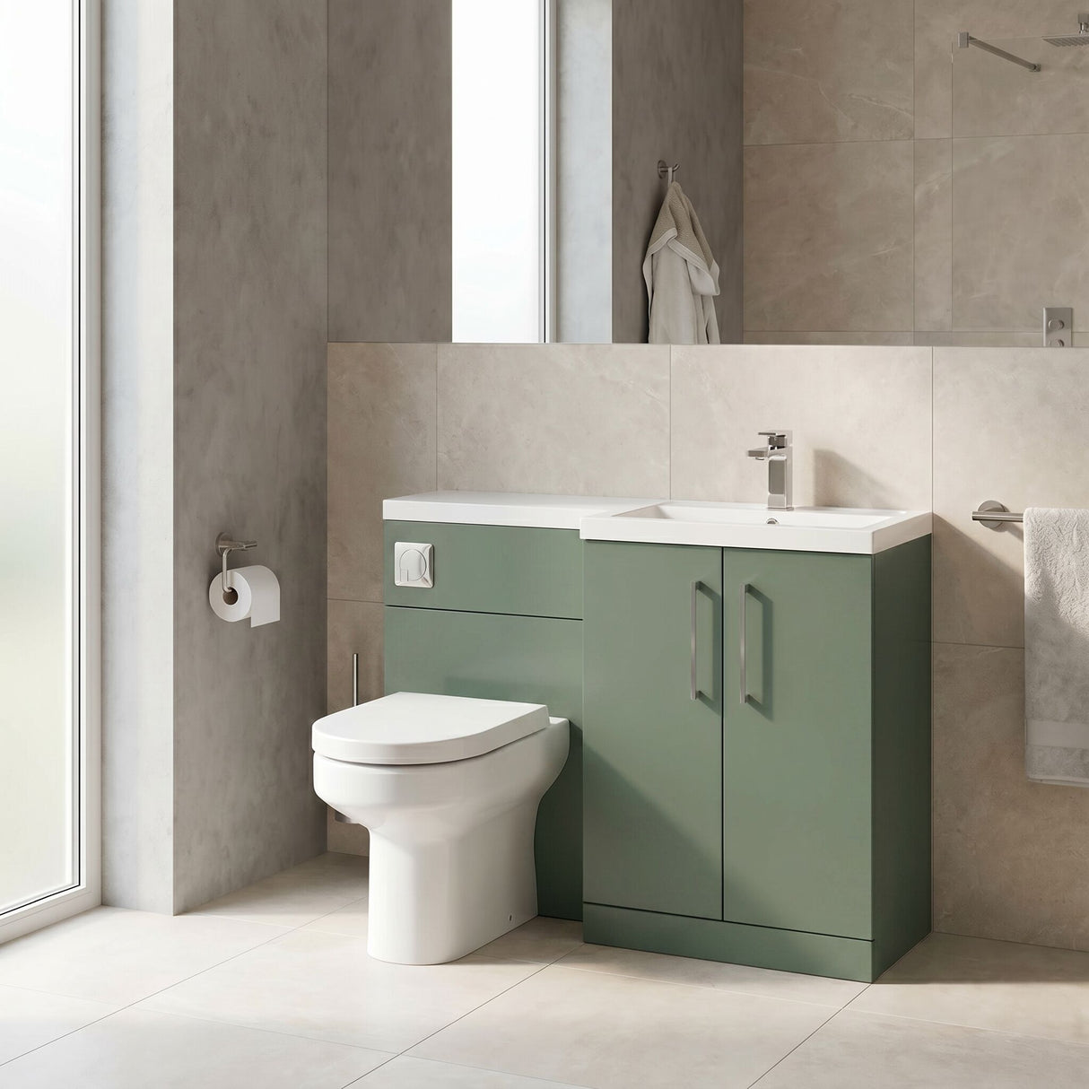 [BFZLE018] Bramshall Vanity Unit Bundle, Choice of Orientation and Colour - Lifestyle 3