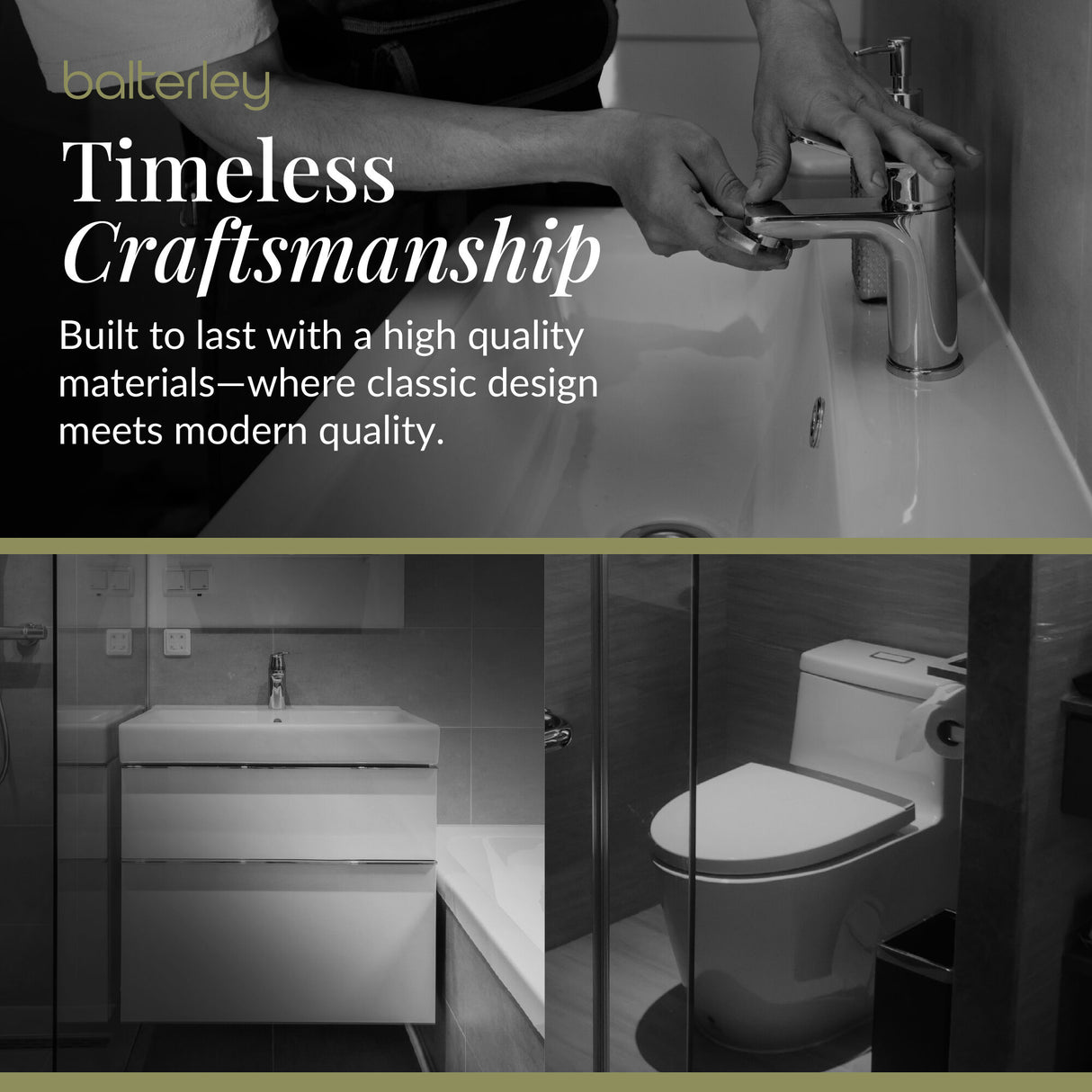 Winshill Wall Hung Cloakroom Bundle - Vanity, WC Unit, Toilet & Tap