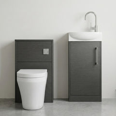 [BFZPW014] Winshill Floor Standing Cloakroom Bundle, Vanity, WC Unit, Toilet & Tap - Silo