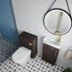 [BFZPW015] Winshill Floor Standing Cloakroom Bundle, Vanity, WC Unit, Toilet & Tap - Lifestyle 2