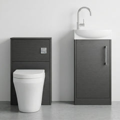 [BFZPW020] Winshill Floor Standing Cloakroom Bundle, Vanity, WC Unit, Toilet & Tap - Silo