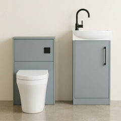 [BFZPW023] Winshill Floor Standing Cloakroom Bundle, Vanity, WC Unit, Toilet & Tap - Silo