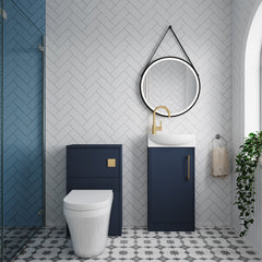 [BFZPW024] Winshill Floor Standing Cloakroom Bundle, Vanity, WC Unit, Toilet & Tap - Lifestyle 1