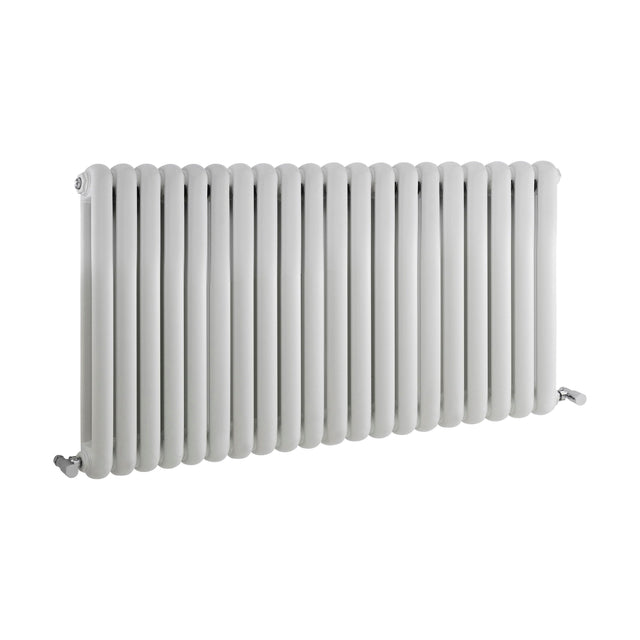 [BHAS003] Balterley Aspire Horizontal Double Panel Radiator, 635mm x 1223mm - Gloss White - Cutout