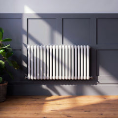 [BHAS003] Huddlesford Horizontal Double Panel Radiator, Choice of Size and Colour - Silo