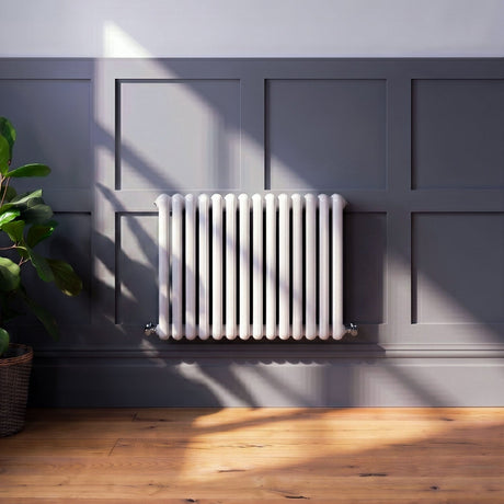 [BHAS004] Huddlesford Horizontal Double Panel Radiator, Choice of Size and Colour - Silo