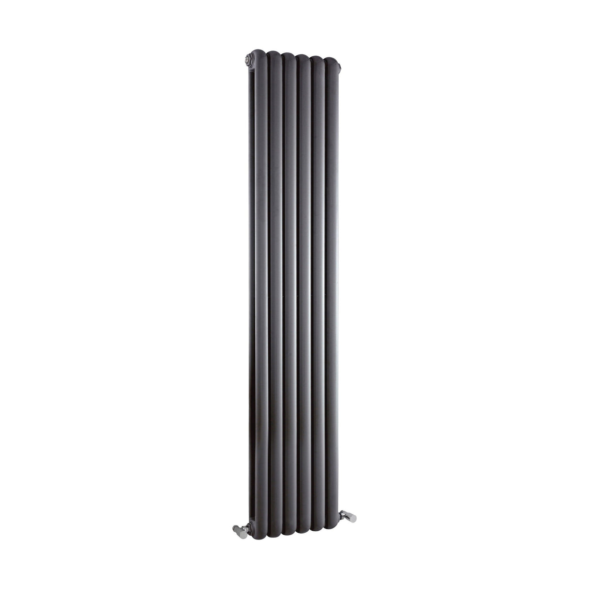 [BHAS005] Balterley Aspire Vertical Double Panel Radiator, 1800mm x 383mm - Anthracite - Cutout