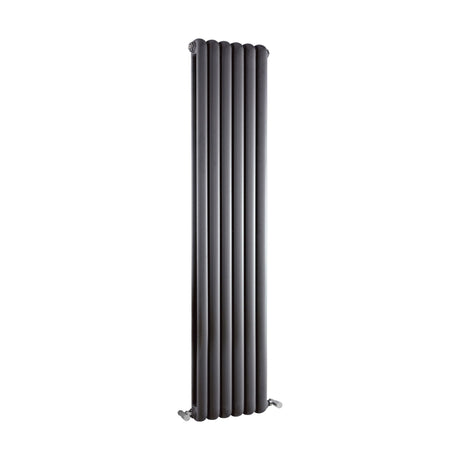 [BHAS006] Balterley Aspire Vertical Double Panel Radiator, 1500mm x 383mm - Anthracite - Cutout
